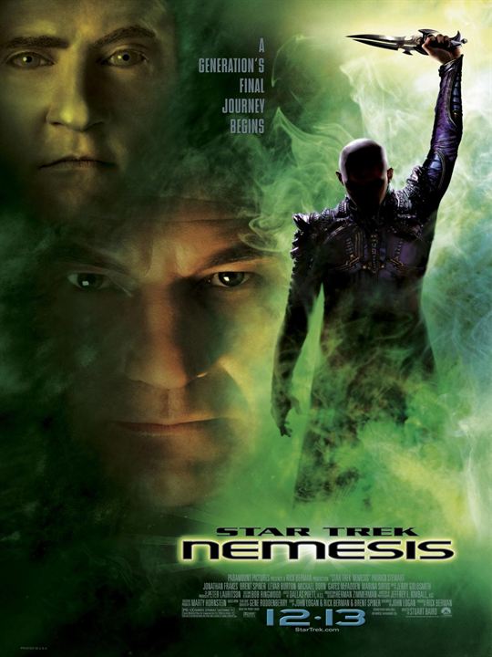 Uzay Yolu: Nemesis : Afiş